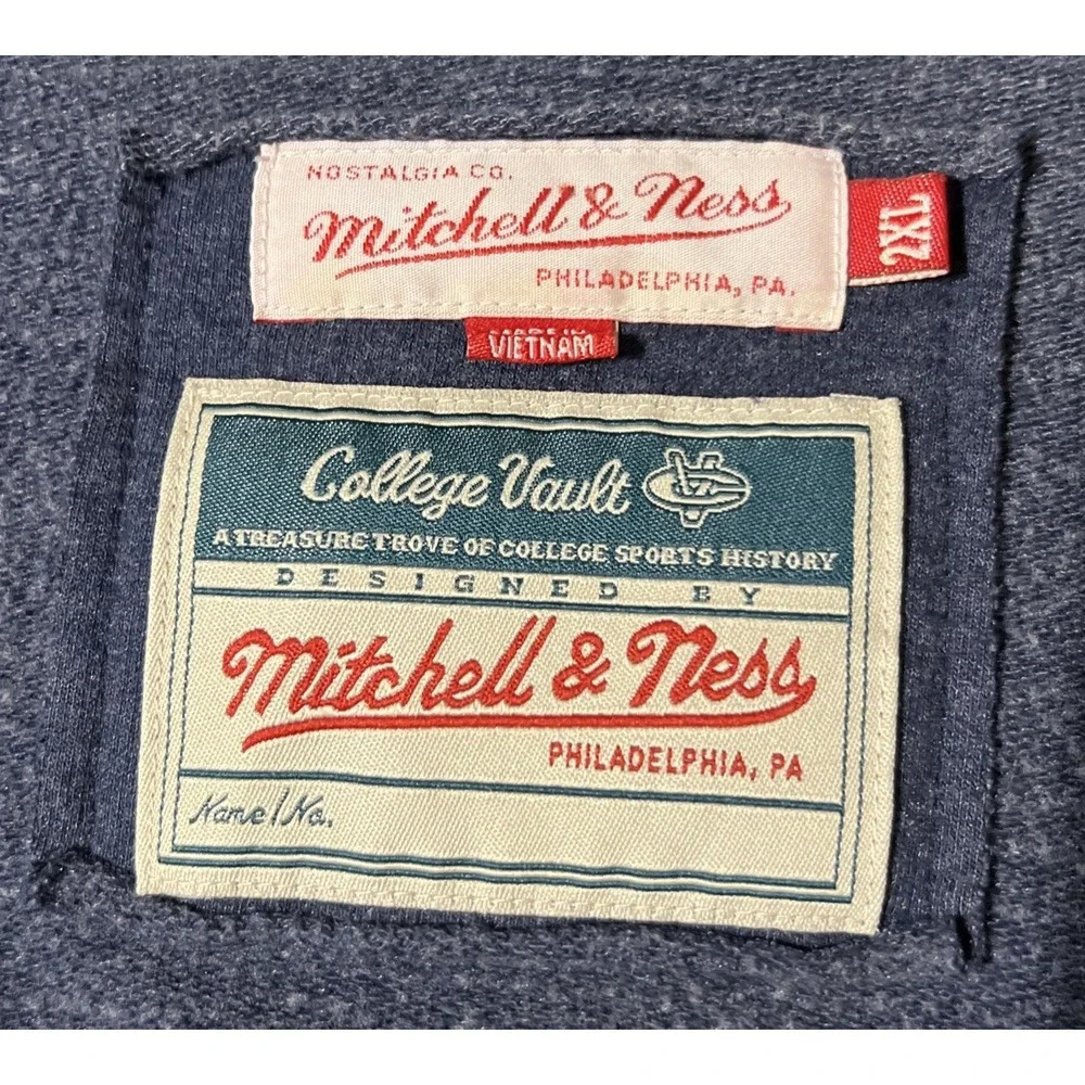Mitchell & Ness Notre Dame Fighting Irish College Vault Cardigan Sweater Sz 2XL